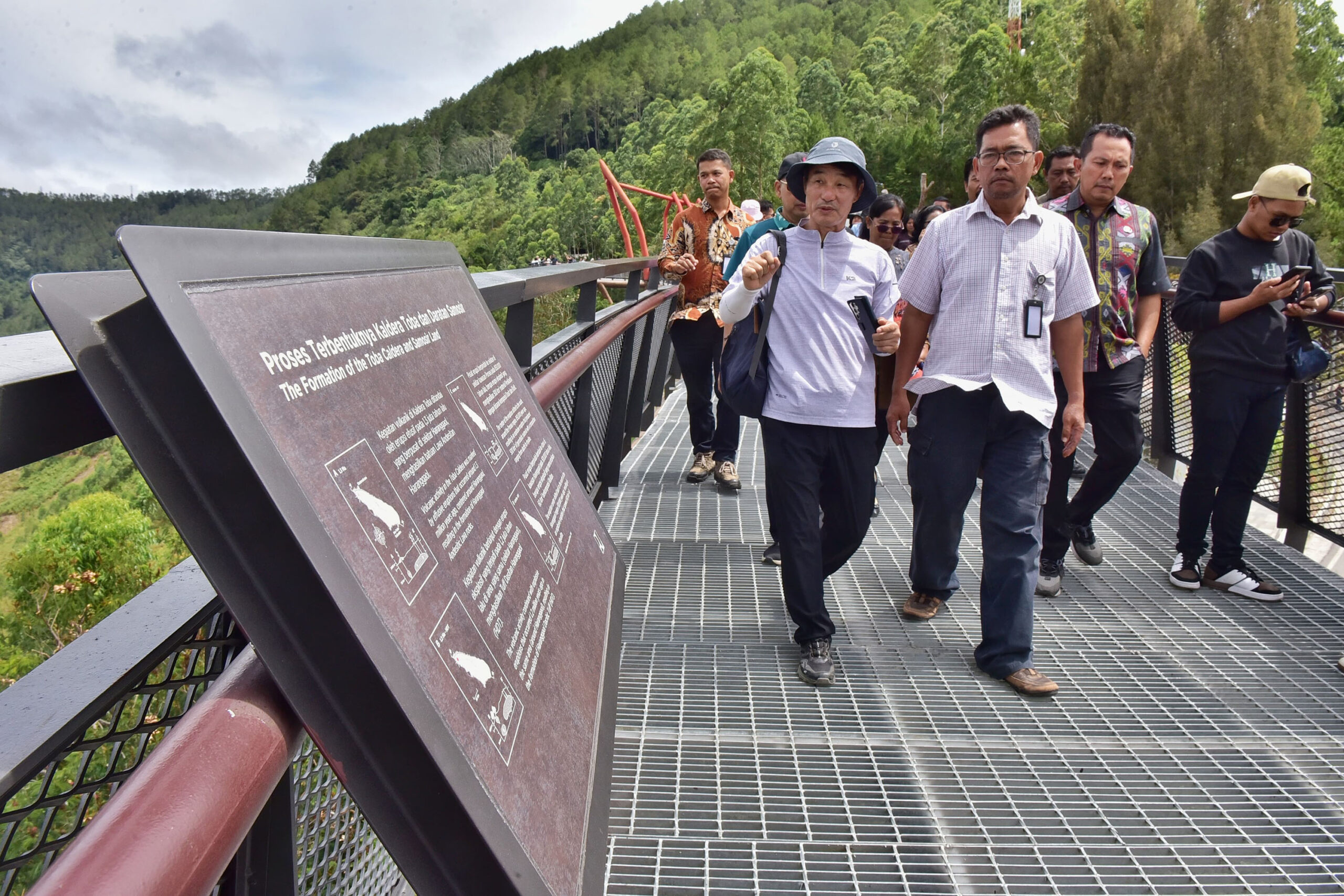 BP Kaldera Toba Lakukan Pra Revalidasi Geopark Kaldera