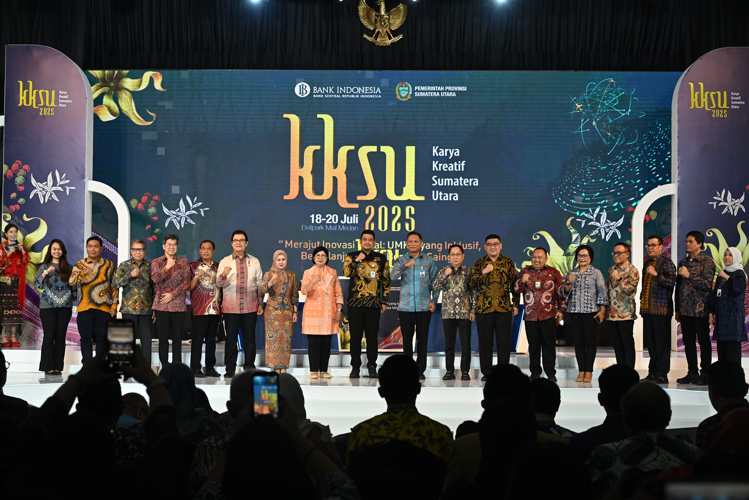 Pembukaan KKSU 2025, Bobby Nasution Sebut Masih Perlu Kerja Keras Tingkatkan Level UMKM Sumut