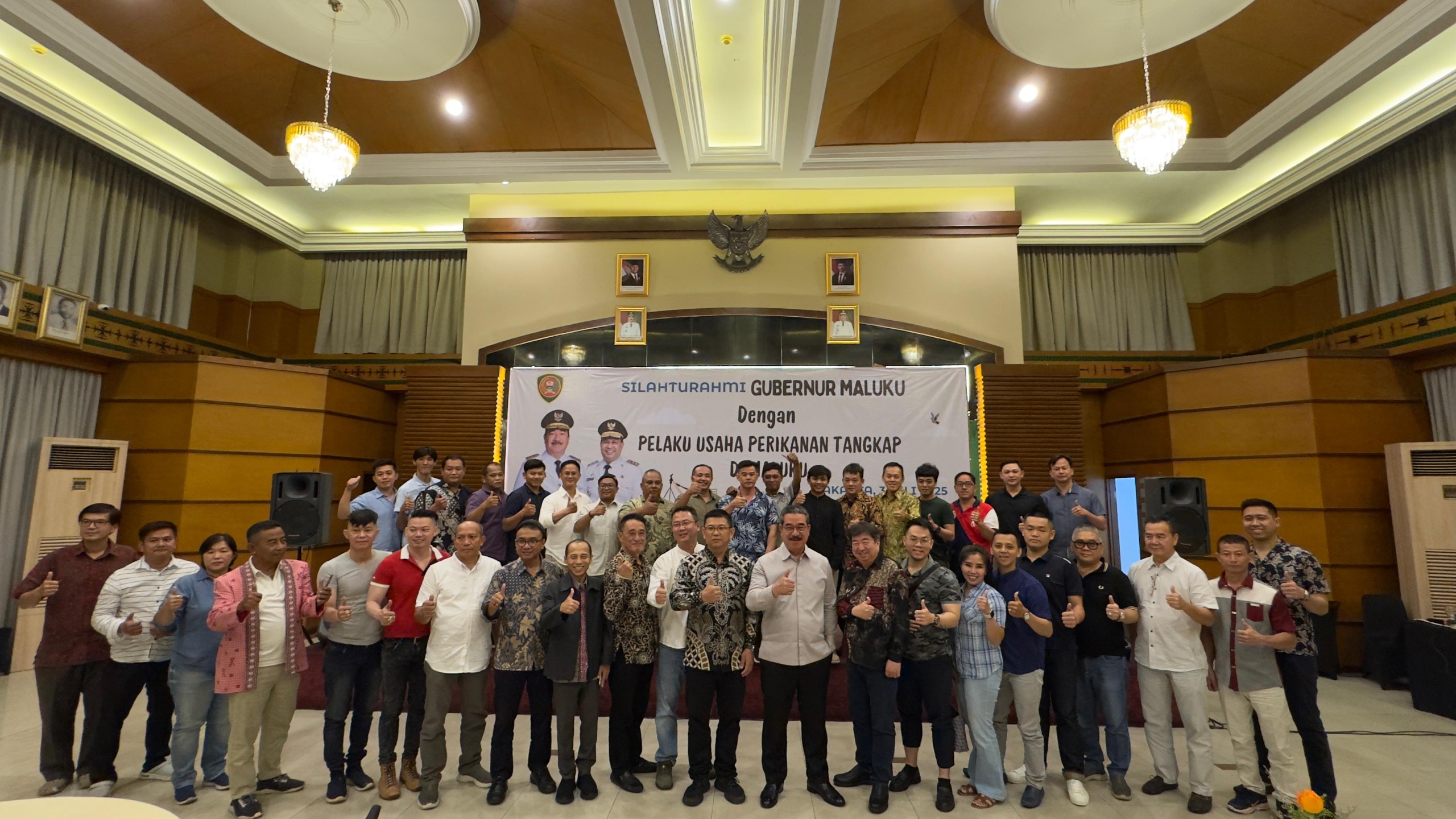 GUBERNUR MALUKU DORONG PENGUSAHA PERIKANAN UNTUK BERKONTRIBUSI NYATA DALAM PEMBANGUNAN DAERAH MALUKU