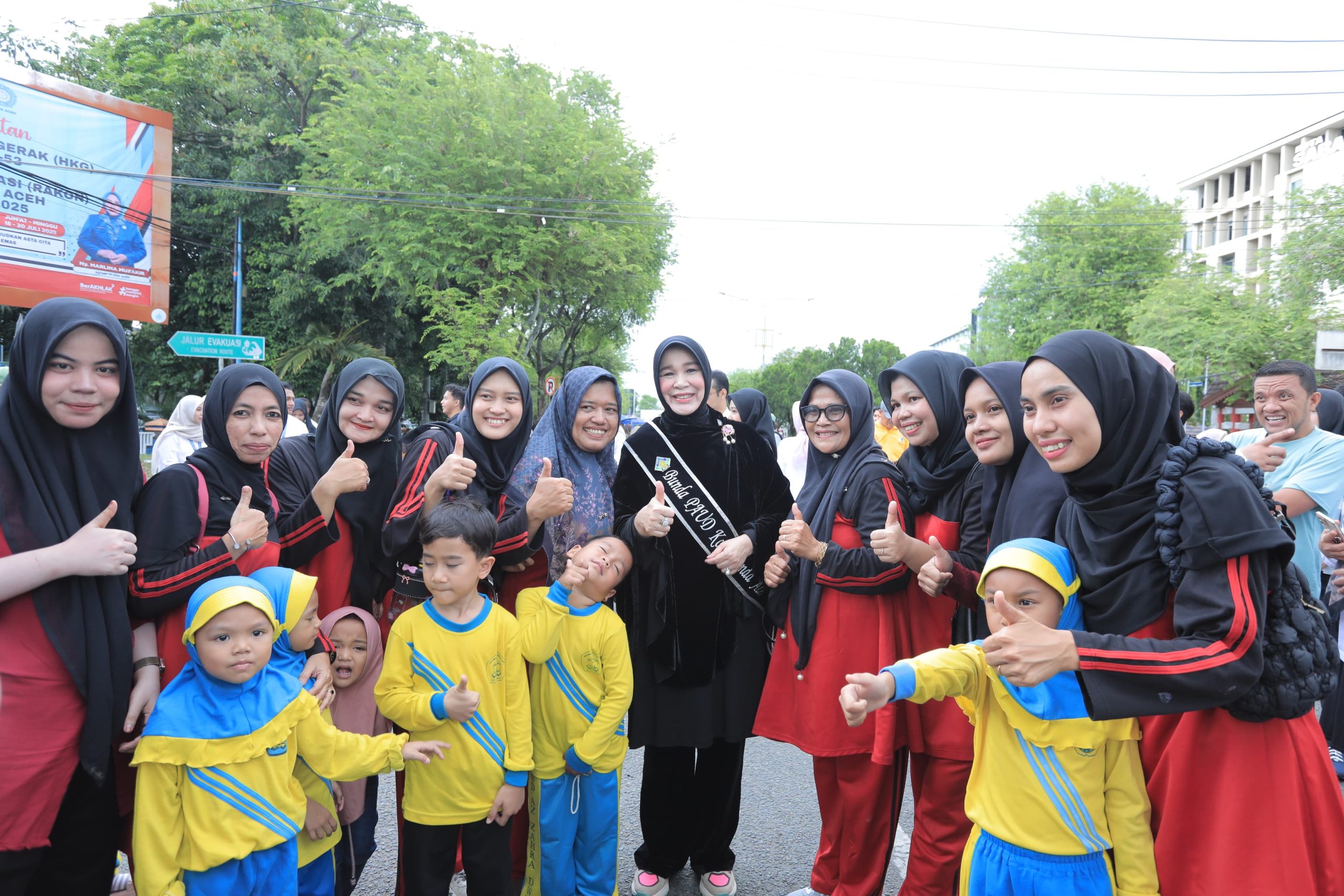 Illiza Meriahkan Perayaan Hari Anak Nasional di Banda Aceh CFD