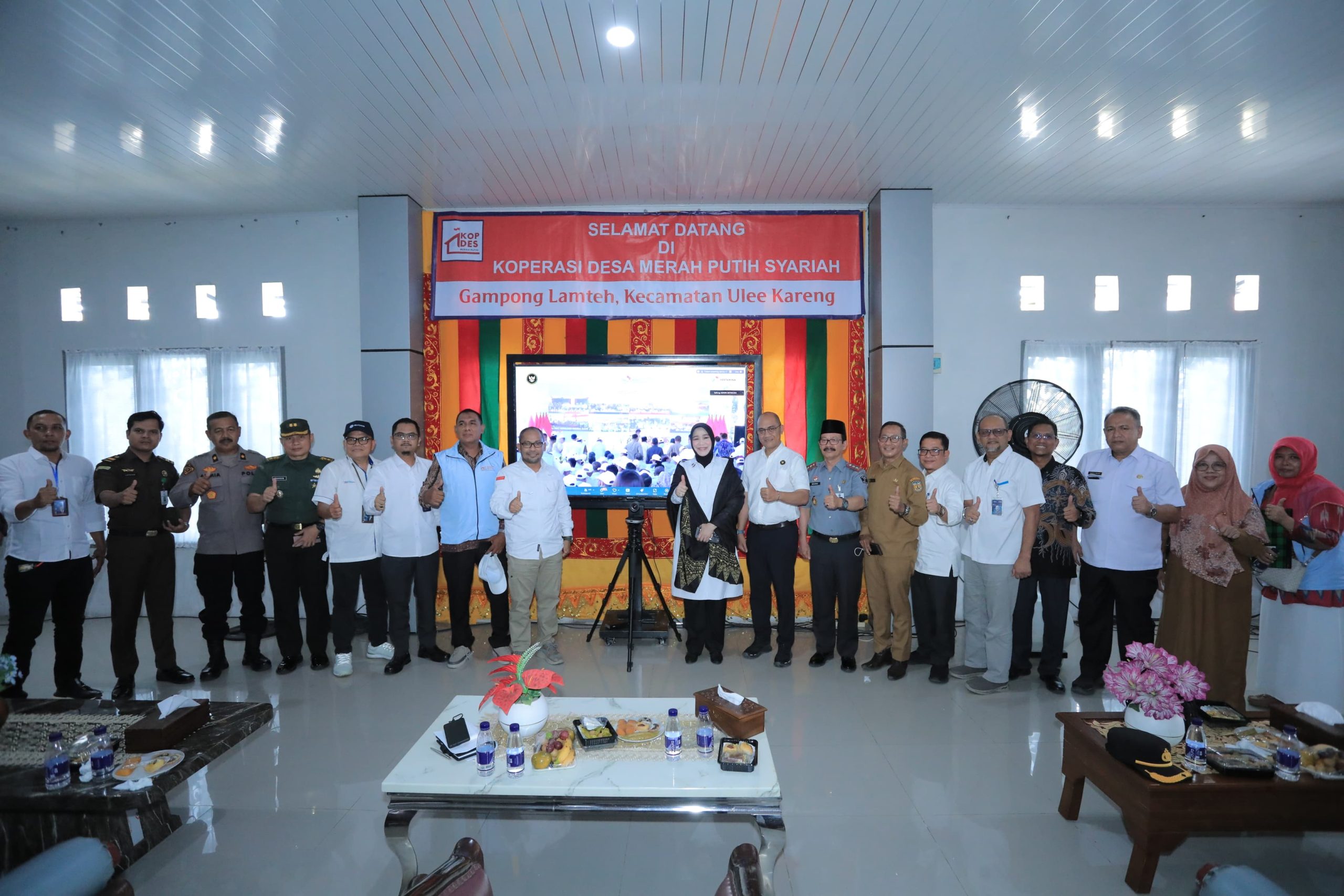 Peluncuran Akbar 80.000 Koperasi Nasional Disambut Langsung Banda Aceh