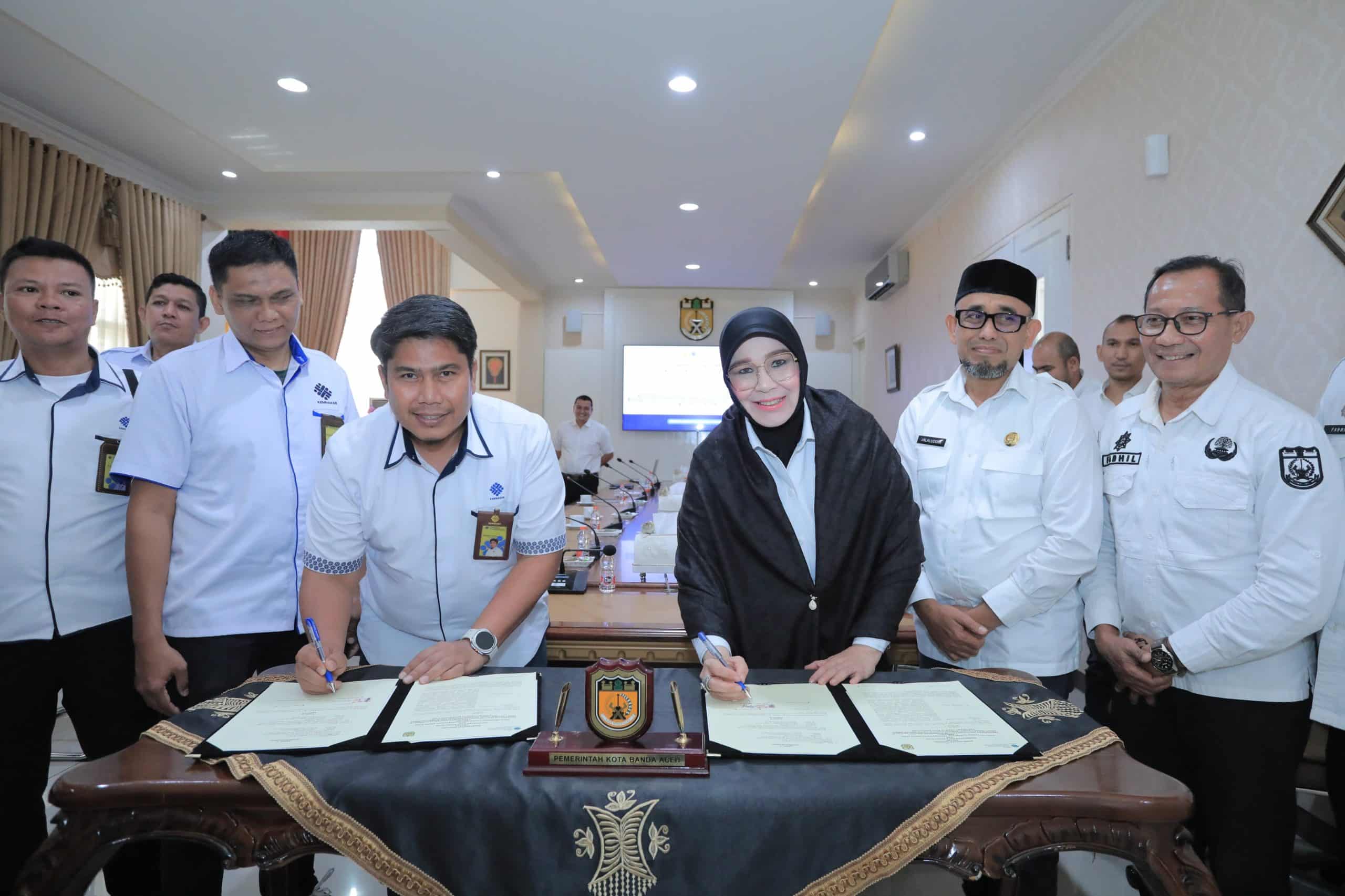 Pemko Banda Aceh dan BBPVP Jalin MoU Kerja Sama