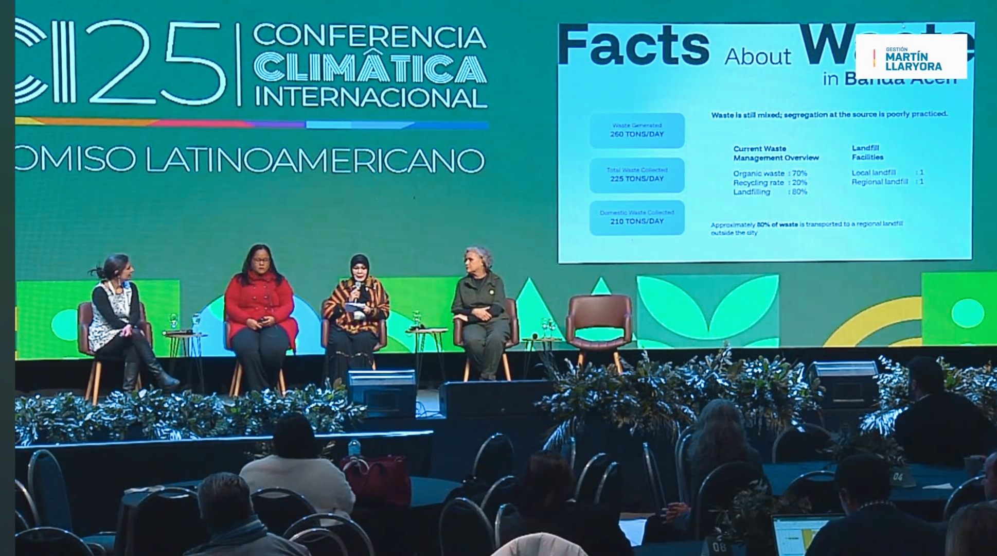 Illiza jadi Pembicara Konferensi Iklim Internasional di Argentina