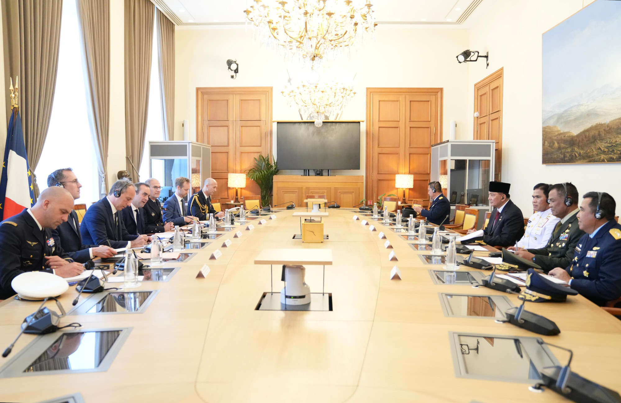 Indonesia dan Prancis Perkuat Kerja Sama Pertahanan Lewat Pertemuan Bilateral