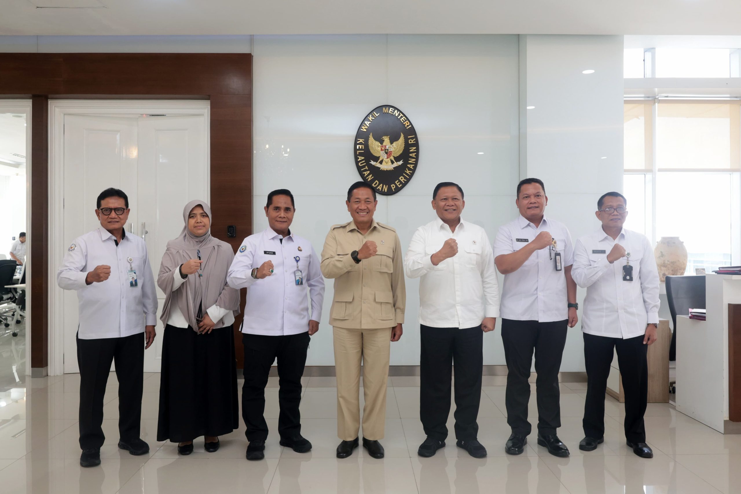 Kemhan dan KKP Perkuat Sinergi, Wamenhan: Dukung Ketahanan Ekonomi