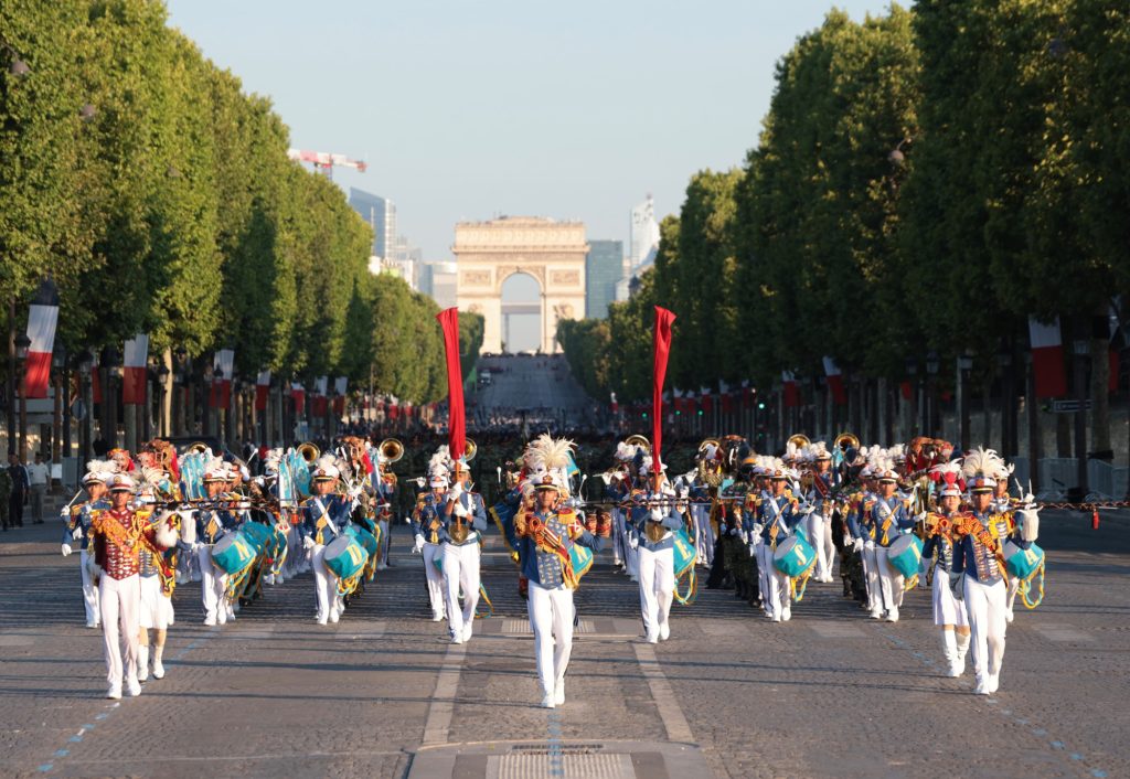Kontingen Satgas Patriot II Ikuti Geladi Bersih, Jelang Bastille Day 2025