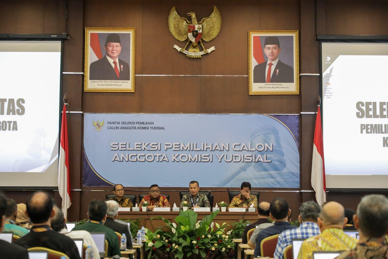 Pansel Komisi Yudisial Gelar Seleksi Kualitas untuk 166 Calon Anggota Periode 2025–2030 | Sekretariat Negara