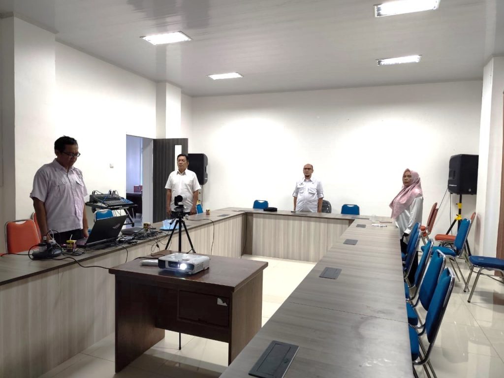 Pemkot Palu Hadiri Peluncuran Logo dan Tema HUT ke-80 RI secara Virtual