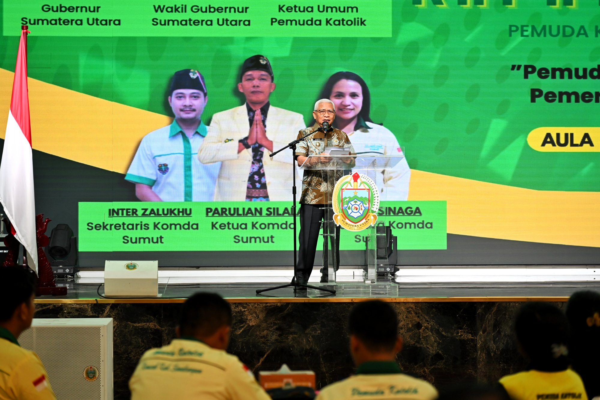 Wagub Surya Ajak Pemuda Katolik Jadi Bagian dari Kolaborasi ‘Sumut Berkah’