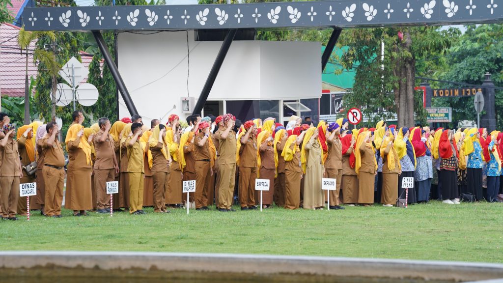 Wali Kota Pimpin Upacara HARGANAS ke-32 Tingkat Kota Palu