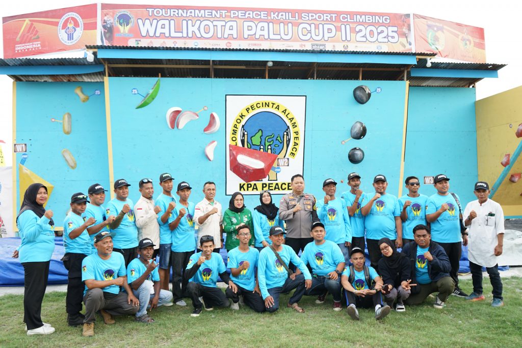 Sekda Buka Tournament Peace Kaili Sport Climbing Fest Wali Kota Palu Cup II Tahun 2025 – Pemerintah Kota Palu