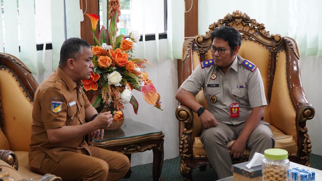 Perkuat Sinergi, Wali Kota Palu Terima Kunjungan Silaturahmi Kepala Kantor Pertanahan yang Baru