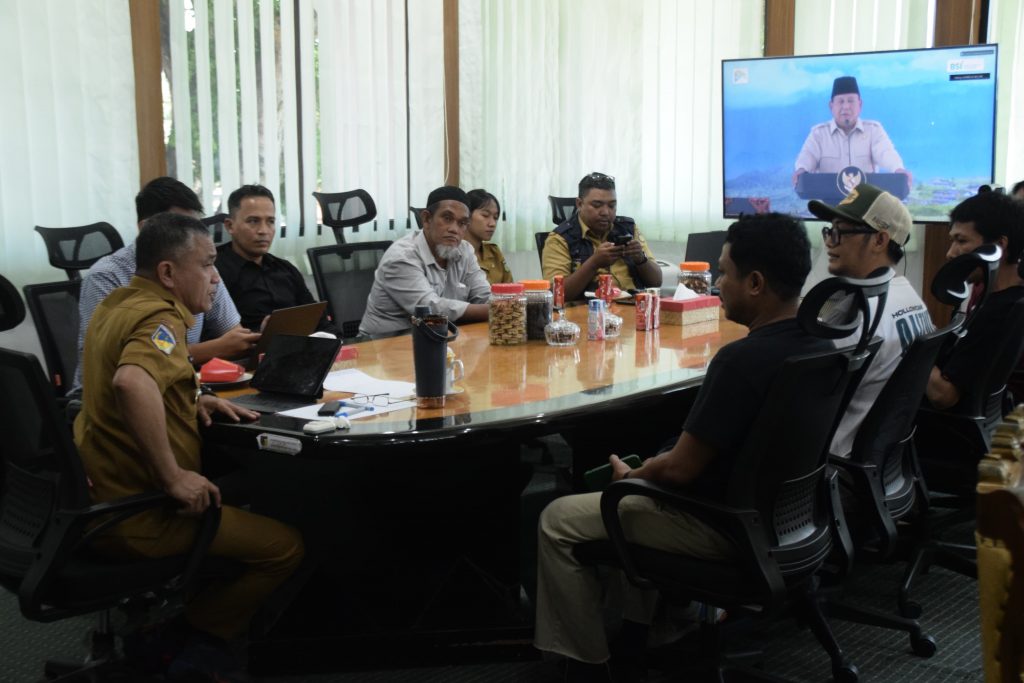 Wali Kota Palu Hadiri Peluncuran 80.000 Koperasi Desa Merah Putih secara Virtual