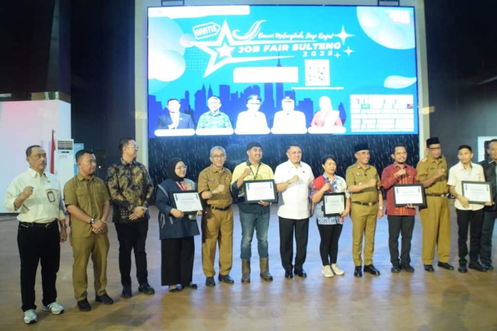 Job Fair Sulteng 2025 Dibuka, Wujud Upaya Kurangi Pengangguran di Sulawesi Tengah