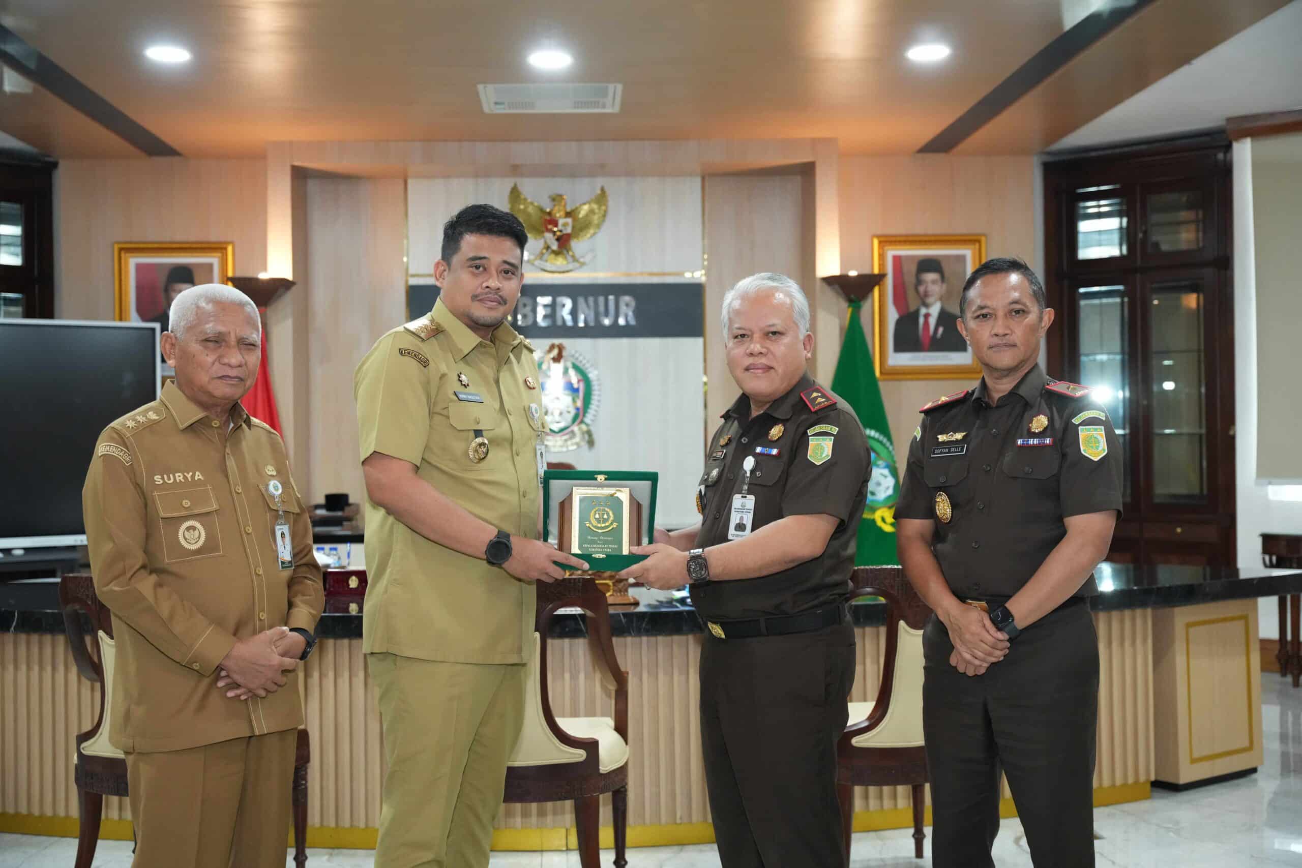 Gubernur Bobby Nasution dan Kajati Sumut Bahas Program Restorative Justice