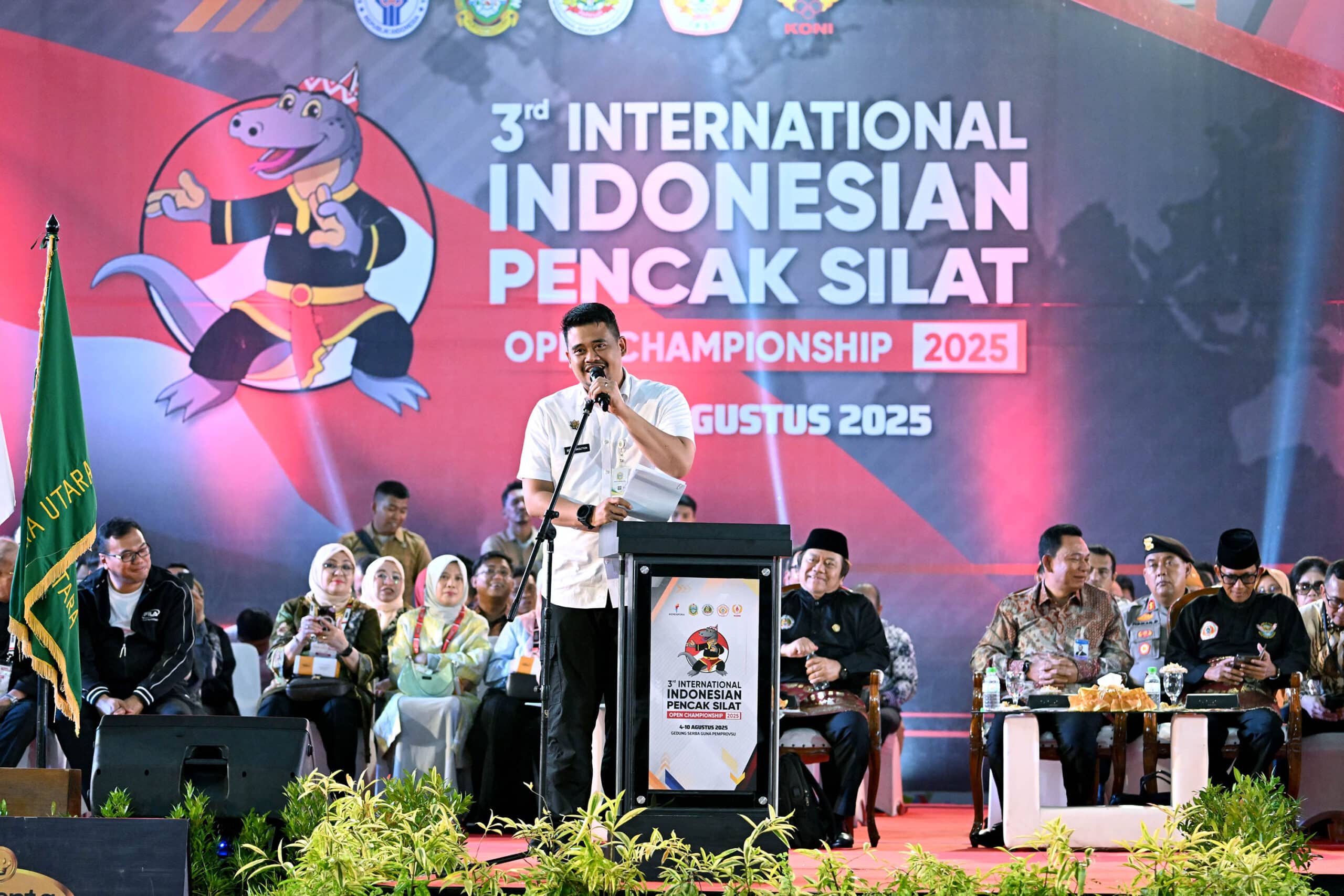 3.265 Peserta dari 20 Negara Ikuti Kejuaraan Pencak Silat Internasional di Sumut, Gubernur Bobby Nasution Ucapkan Selamat Bertanding