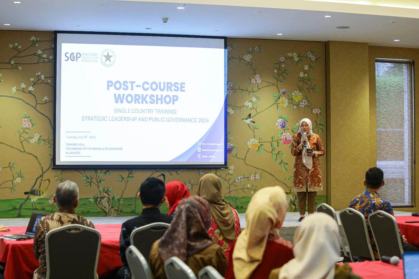 Kemensetneg dan Kedubes Singapura Gelar Lokakarya Pasca-Pelatihan Kepemimpinan Strategis dan Tata Kelola Pemerintahan | Sekretariat Negara