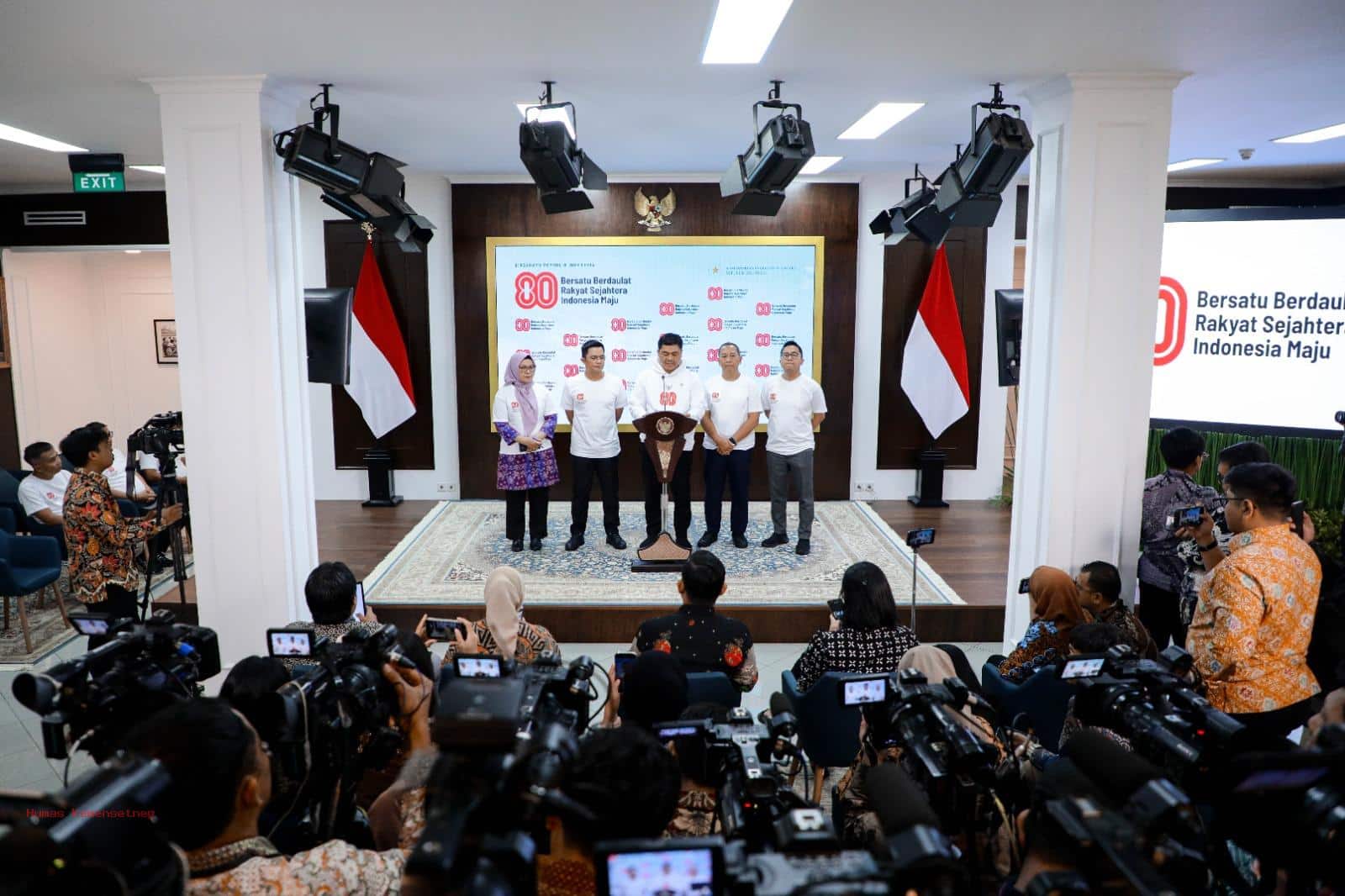 Meriahkan Peringatan HUT ke-80 Kemerdekaan RI, Pemerintah Luncurkan Rangkaian Agenda Bulan Kemerdekaan 2025 | Sekretariat Negara