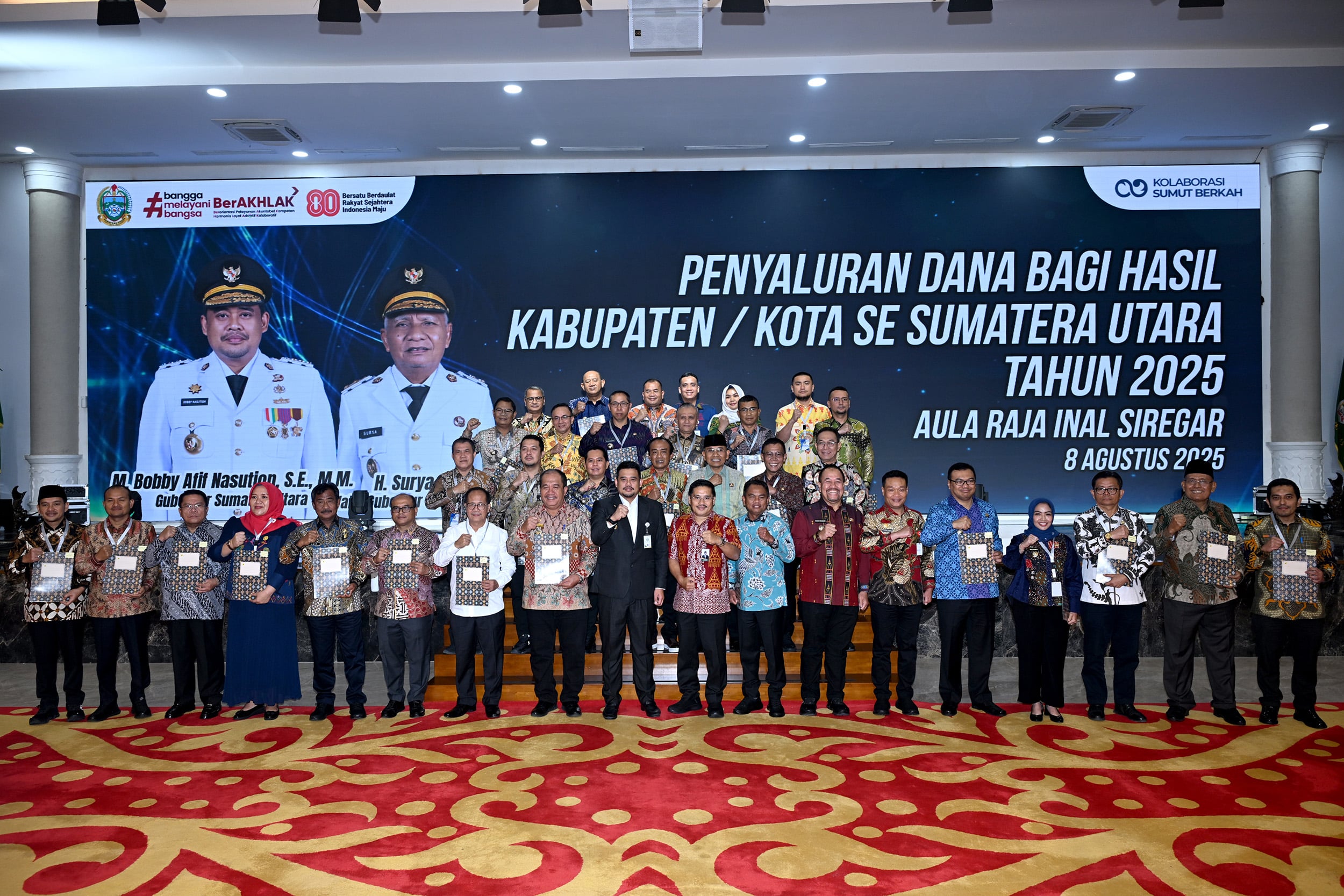 Komit Selesaikan Utang DBH, Pemprov Bayar Rp674 M ke Kabupaten/Kota *Bobby Nasution Ingin Program Pemerintah Bisa Lebih Lancar