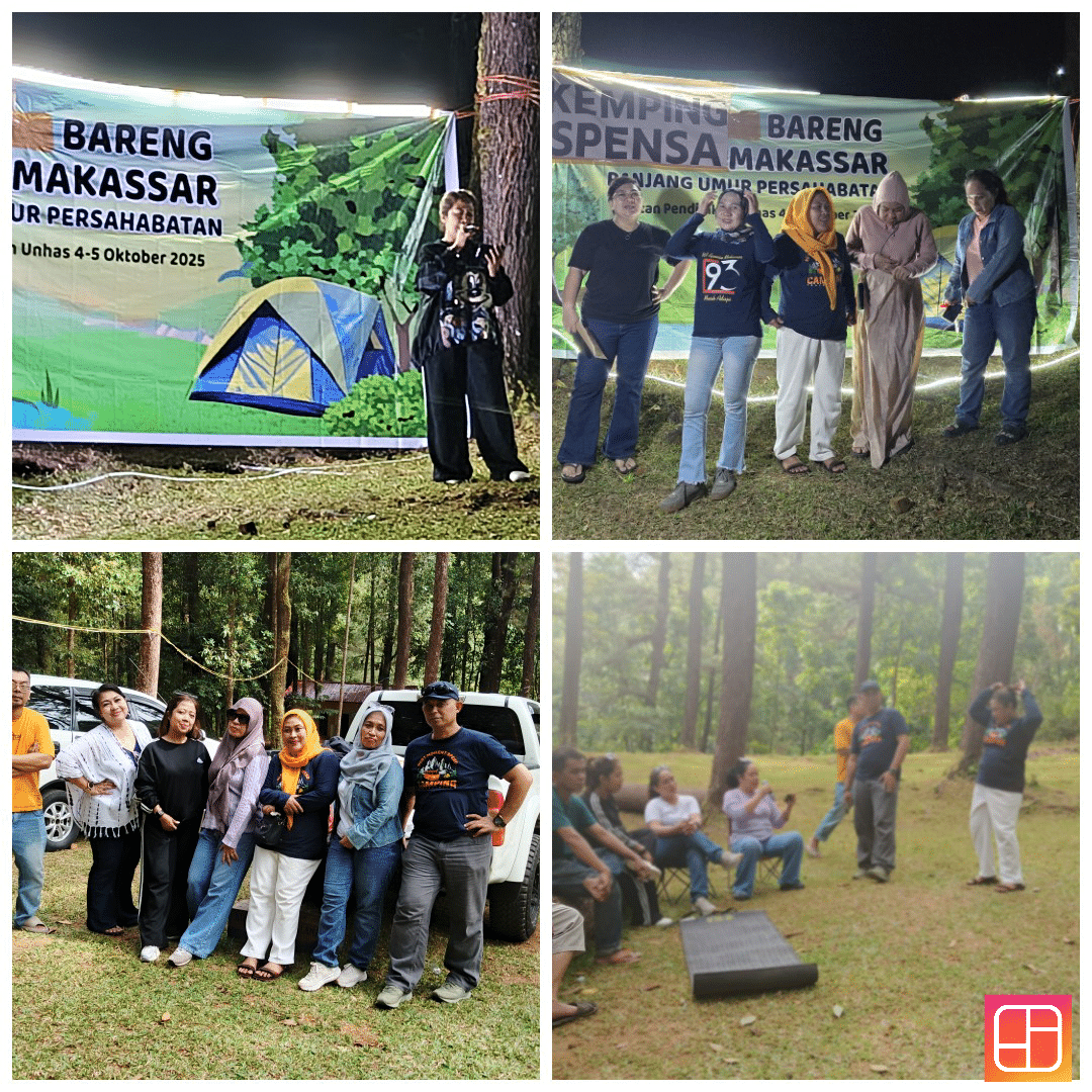 Camping Ceria -Aigo Spensa Makassar 93, Kenangan dan Keakraban di Hutan Pendidikan Unhas