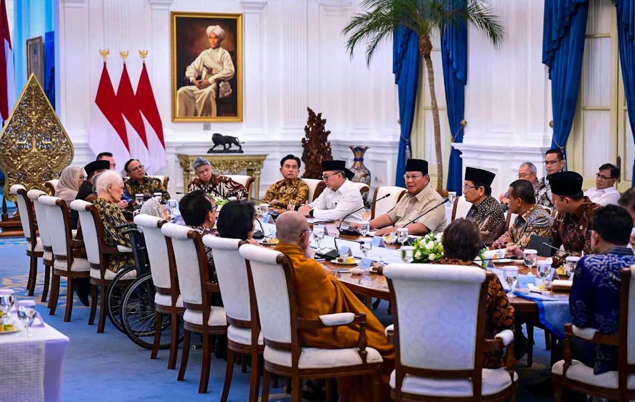 Dari Reformasi Ekonomi hingga Penegakan Hukum, Dialog Presiden Prabowo dengan Gerakan Nurani Bangsa Penuh Keterbukaan