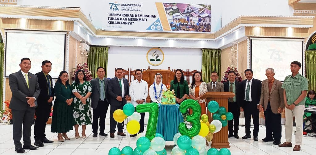 Wakil Wali Kota Palu Hadiri Perayaan HUT ke-73 Gereja Masehi Advent Hari Ketujuh