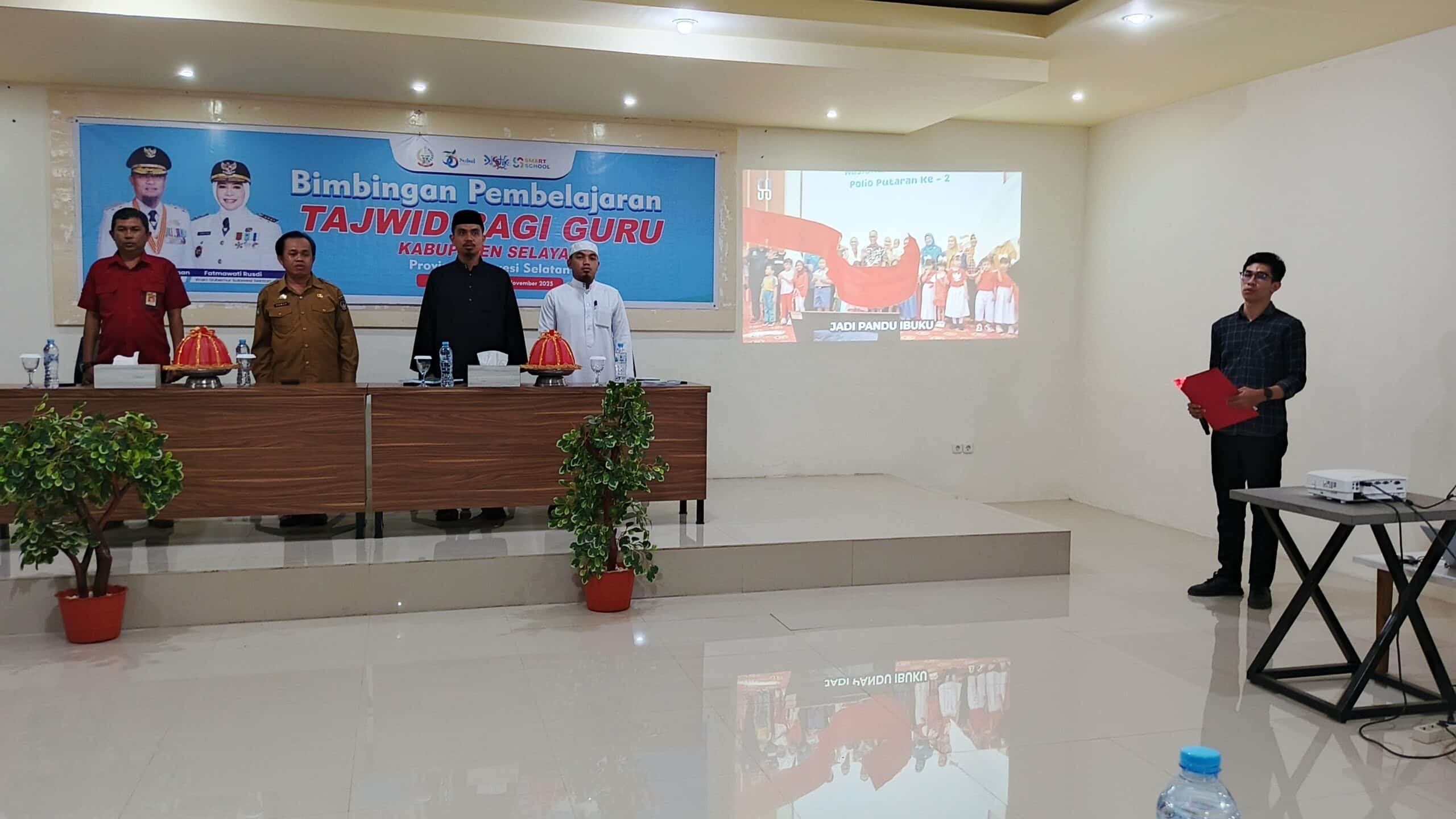 Disdik Sulsel Bimbingan Tajwid di Bumi Tanadoang Selayar, Perkuat Spirit Religius Guru