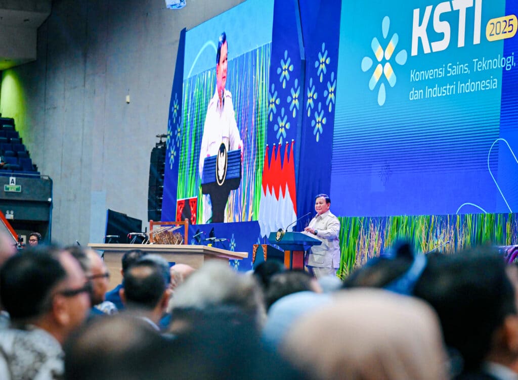 Presiden Prabowo Sampaikan Pidato Utama di KSTI 2025, Tegaskan Komitmen Pemerintah Dorong Iptek untuk Indonesia Emas – Sekretariat Kabinet Republik Indonesia