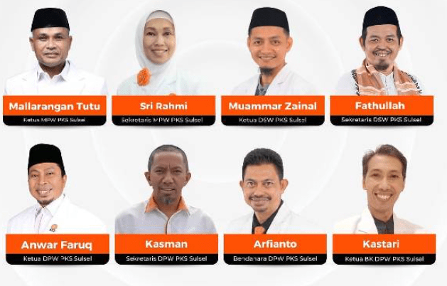 Wakil Ketua DPRD Makassar, Anwar Faruq Resmi Jabat Ketua DPW PKS Sulsel 2025–2030