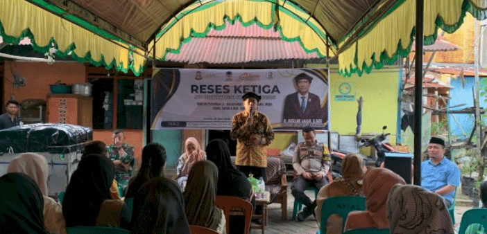 Legislator Ruslan Lallo Serap Aspirasi Warga Soal Air Bersih, Banjir, dan Infrastruktur