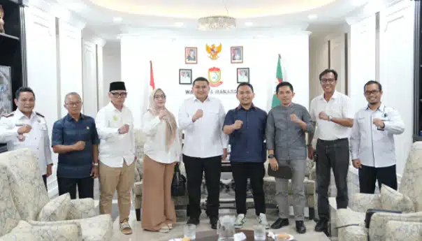 DPW PPP Sulsel dan Fraksi PPP DPRD Makassar Audiensi dengan Wali Kota Munafri Arifuddin