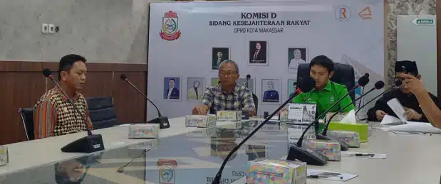 RDP Komisi D DPRD Makassar Tindaklanjuti Pemutusan Hubungan Kerja Mantan Karyawan JNE