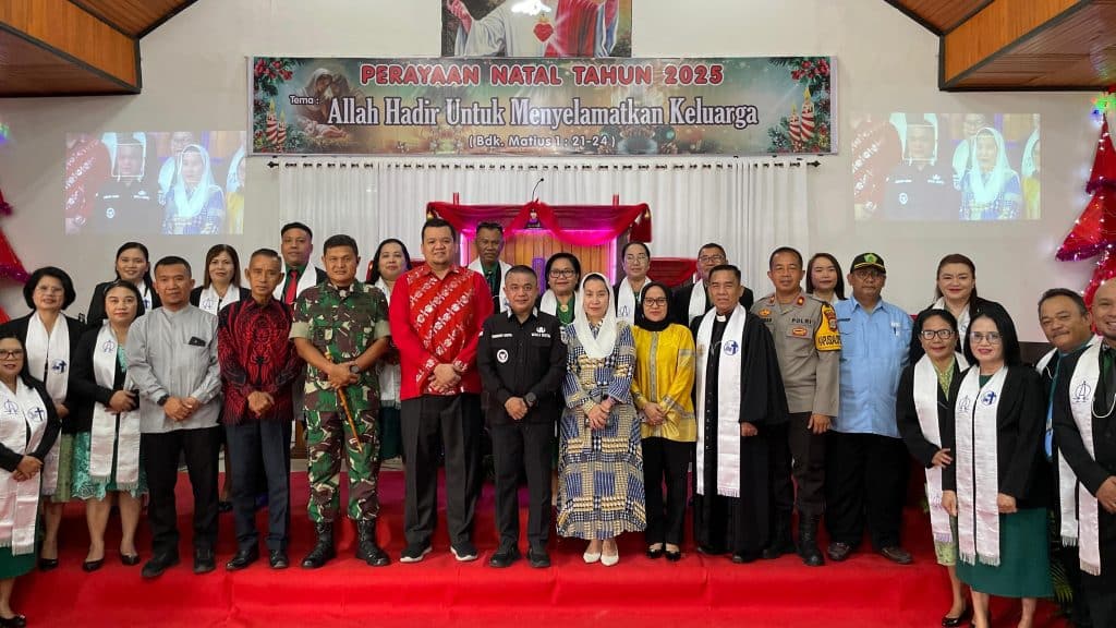 Natal 2025, Wali Kota Palu Tinjau Kesiapan Gereja-Gereja di Kota Palu