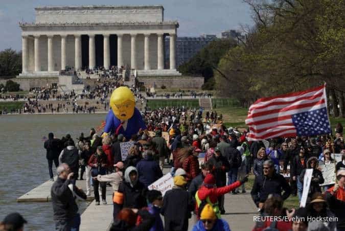 Gelombang Protes No Kings Meluas di AS, Kritik Kebijakan Trump Menguat Gelombang Protes No Kings Meluas di AS, Kritik Kebijakan Trump Menguat