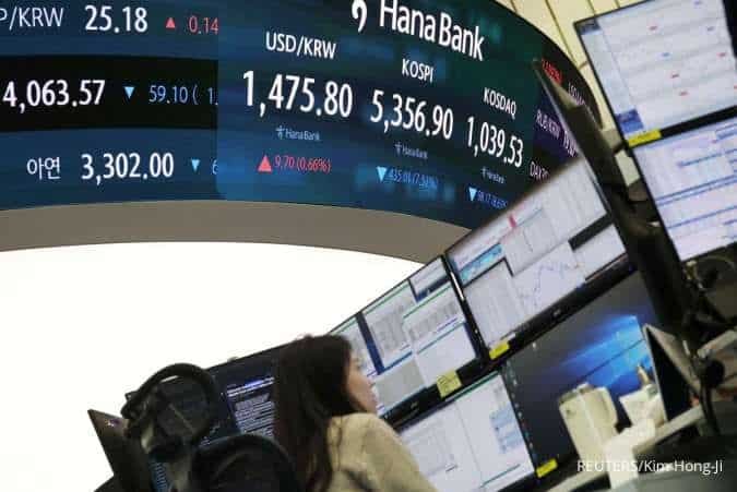 Indek KOSPI Turun 3%, Won Mencapai Level Terendah 17 Tahun pada Senin (30/3) Indek KOSPI Turun 3%, Won Mencapai Level Terendah 17 Tahun pada Senin (30/3)
