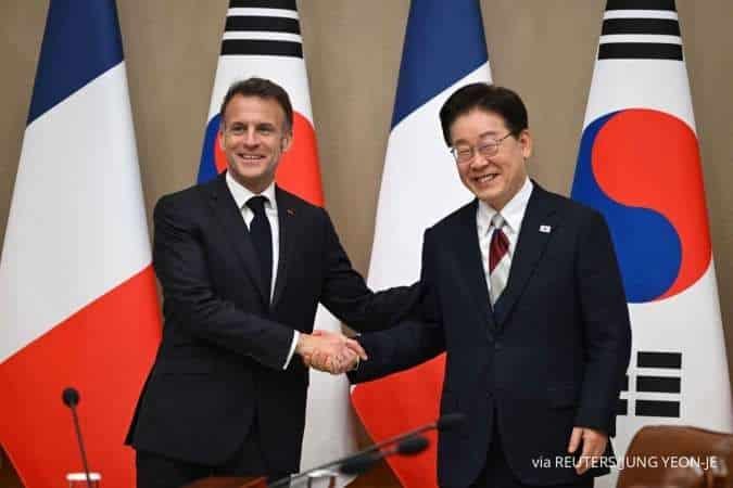 Korea Selatan dan Prancis Akan Tingkatkan Hubungan Kemitraan Pasca Kunjungan Macron Korea Selatan dan Prancis Akan Tingkatkan Hubungan Kemitraan Pasca Kunjungan Macron