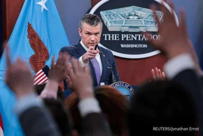 Menhan Hegseth: AS Konfrontasi Rusia dan China Terkait Iran