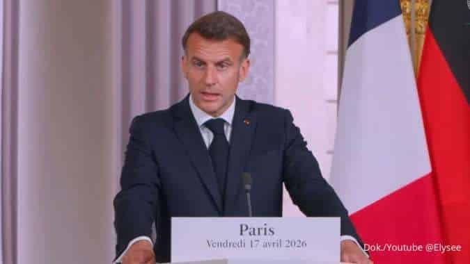 Emmanuel Macron Murka! Satu Tentara Prancis Meninggal, 3 Teruluka di Konflik Lebanon