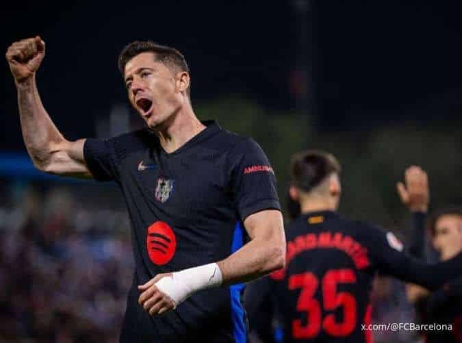 Robert Lewandowski Tinggalkan FC Barcelona Akhir Musim Ini