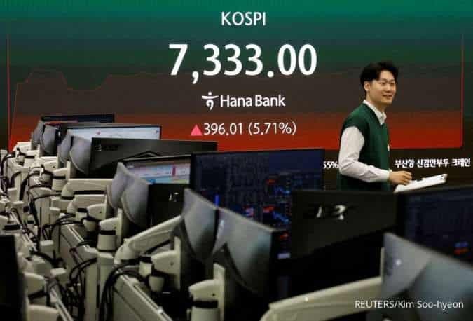 Bursa Korea Selatan Catat Rekor Tertinggi Sepanjang Masa, Didukung Reli Saham Chip