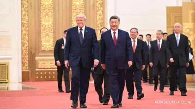 Trump dan Xi Bersiap Lanjutkan Pertemuan Hari Kedua, Taiwan Jadi Sorotan Utama