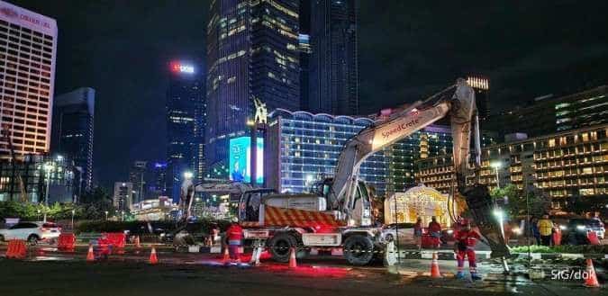 Semen Indonesia (SMGR) Bidik Peluang Bisnis Infrastruktur Lewat Beton Cepat Kering