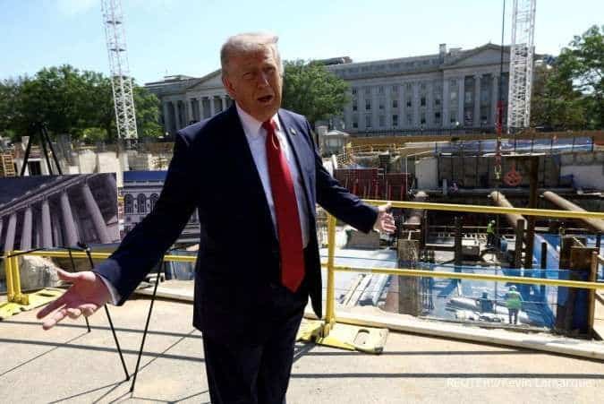 Trump Sibuk Promosikan Ballroom Gedung Putih di Tengah Tekanan Ekonomi AS