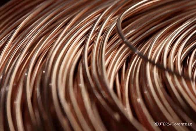 Harga Tembaga Turun ke US$ 13.594 Jumat (19/6), Bersiap Catat Penurunan Mingguan