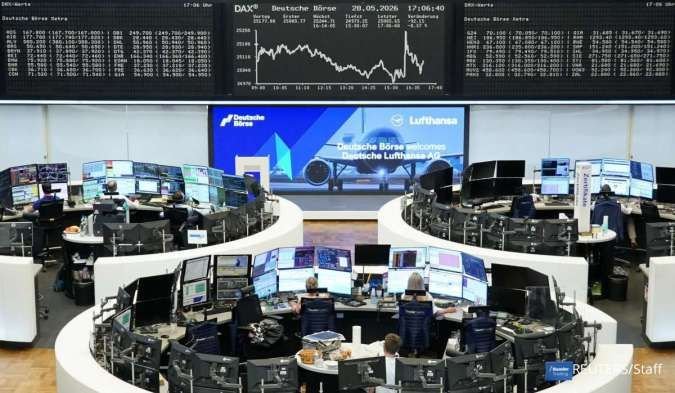 Bursa Saham Eropa Bergerak Datar, Investor Cermati Konflik Timur Tengah