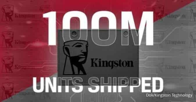 Kingston A400 Tembus Penjualan 100 Juta Unit, Dorong Adopsi SSD di Pasar Global