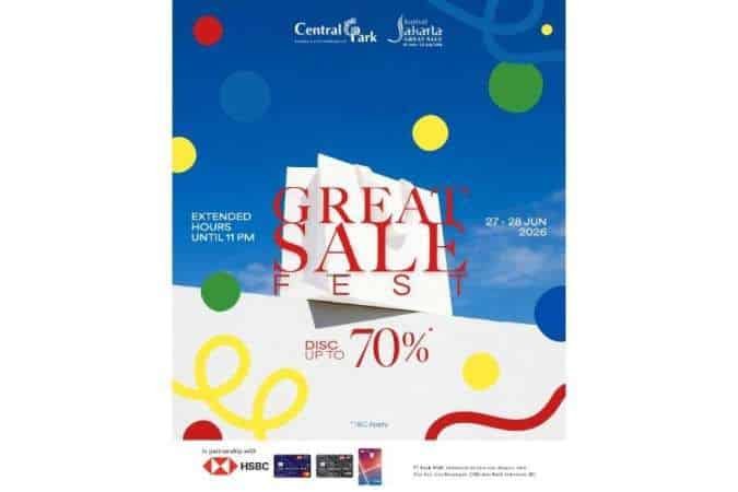 Central Park Mall Tebar Promo FJGS 2026, Belanja Rp 50.000 Bisa Menang Mobil