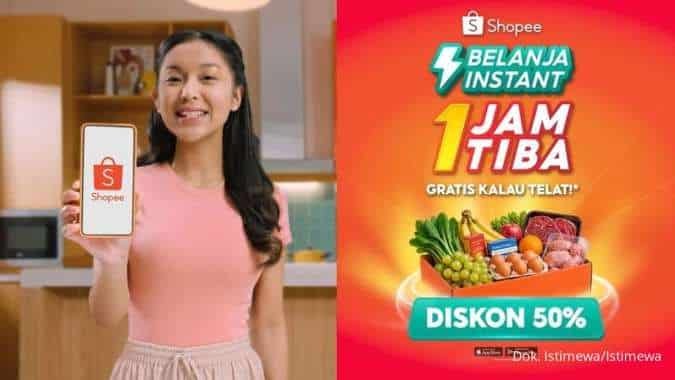 Gaya Hidup Sat Set, Shopee Hadirkan Layanan Belanja Instant 1 Jam Tiba