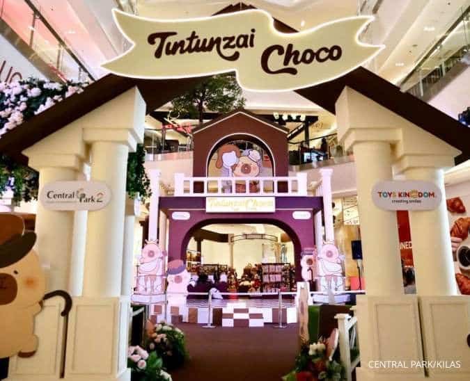 Sambut Libur Sekolah, Central Park 2 Hadirkan Instalasi Tuntunzai Capybara Chocolate