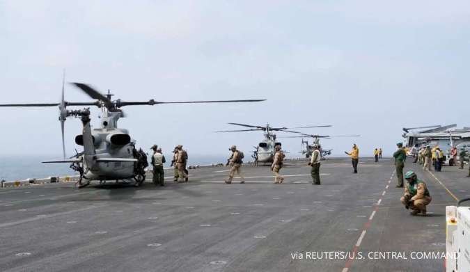 AS Serang Puluhan Target IRGC, Konflik Timur Tengah Kian Memanas